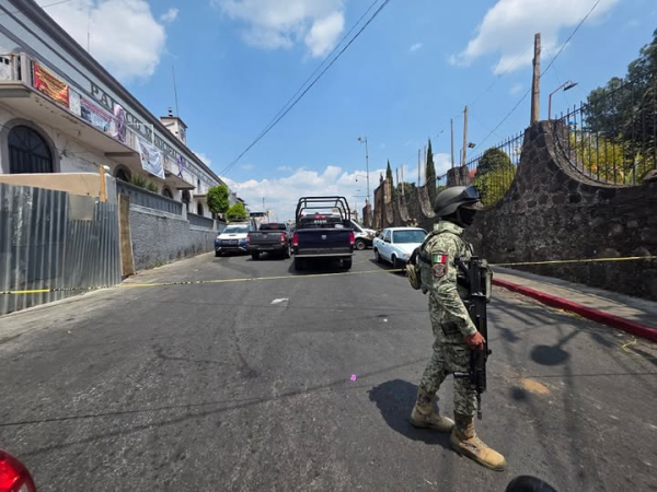 El secretario del Ayuntamiento de Huitzilac murió frente a la presidencia municipal