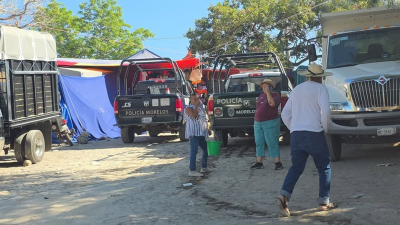 Asesinan a dos hombres en la feria de La Loma, Mazatepec