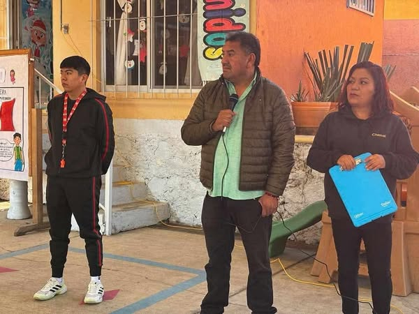 Compromiso con la educación: Visita al Jardín de Niños Estefanía Castañeda