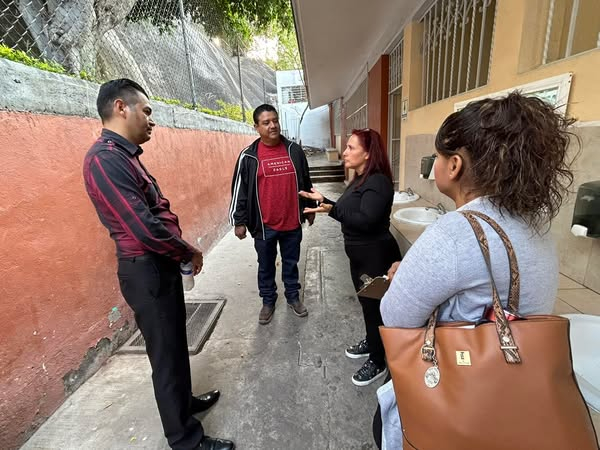 REFUERZAN AUTORIDADES DE EMILIANO ZAPATA ATENCIÓN A ESCUELAS CON MEDIDAS PREVENTIVAS Y DE SEGURIDAD